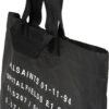 AllSaints Nákupní taška černá / bílá