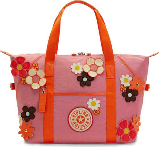 KIPLING Nákupní taška 'ART M JESSICA AF++' světle růžová / oranžová / mix barev