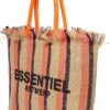 Essentiel Antwerp Nákupní taška 'Berova' oranžová / světle růžová / černá / světle béžová