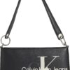 Calvin Klein Jeans Taška přes rameno černá / bílá