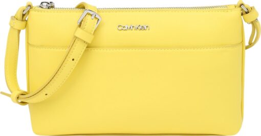 Calvin Klein Taška přes rameno světle žlutá