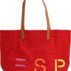 ESPRIT Nákupní taška červená / žlutá / pink / oranžová