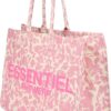Essentiel Antwerp Nákupní taška 'Barosi' světle růžová / starorůžová / krémová