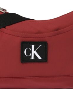 Calvin Klein Jeans Taška přes rameno rezavě hnědá / černá / bílá