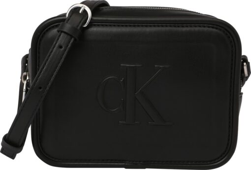 Calvin Klein Jeans Taška přes rameno černá