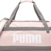 PUMA Sportovní taška 'Challenger' grafitová / meruňková / bílá