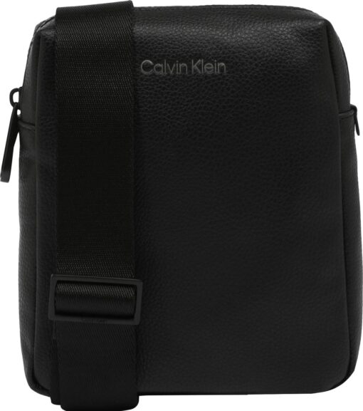Calvin Klein Taška přes rameno šedá / černá