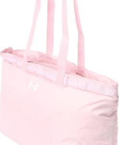 UNDER ARMOUR Sportovní taška růžová / bílá