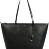 Lauren Ralph Lauren Nákupní taška 'GRAIN KEATON' černá