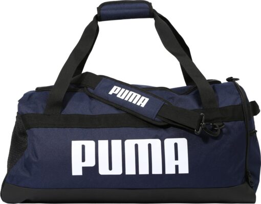 PUMA Sportovní taška námořnická modř / černá / bílá